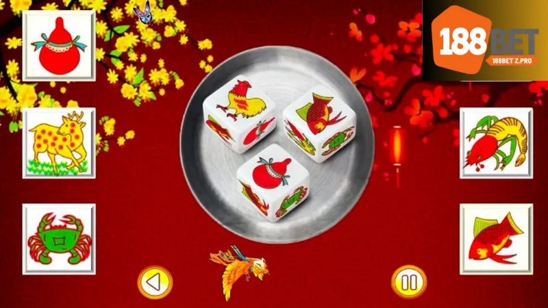 Cách chơi bầu cua live 188bet